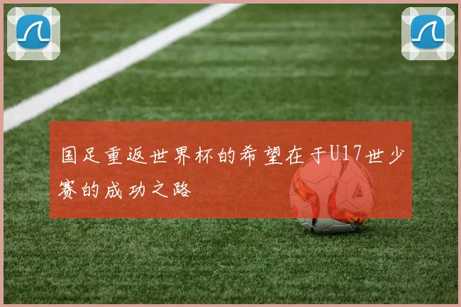 国足重返世界杯的希望在于U17世少赛的成功之路